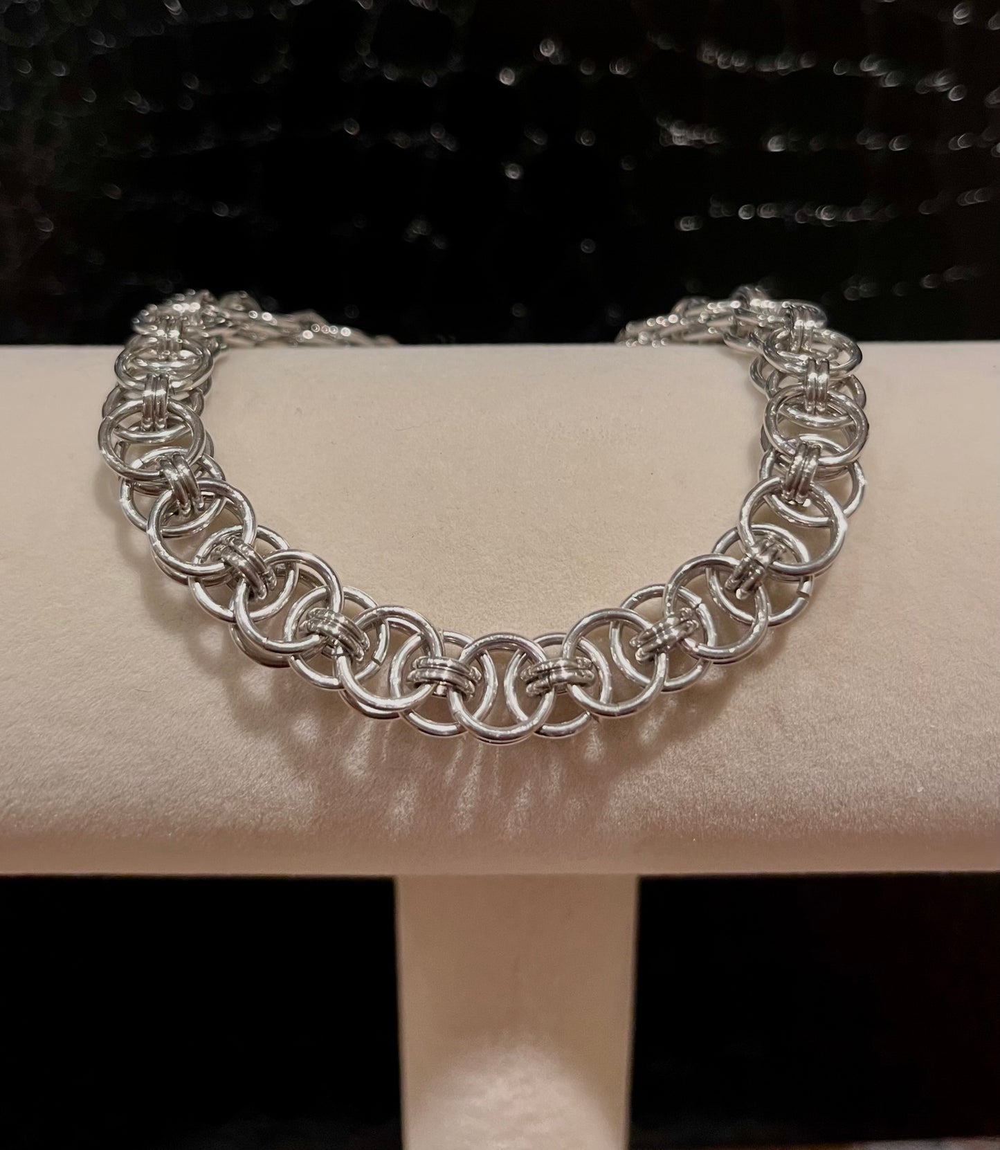 Chain Maille | Helm Chain Necklace