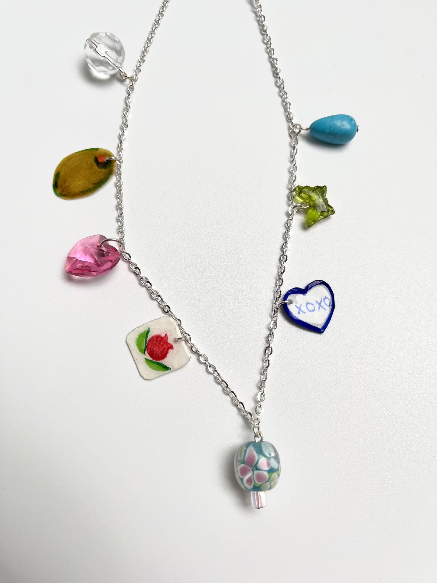 Personalized Initial Heart | Necklace Charm