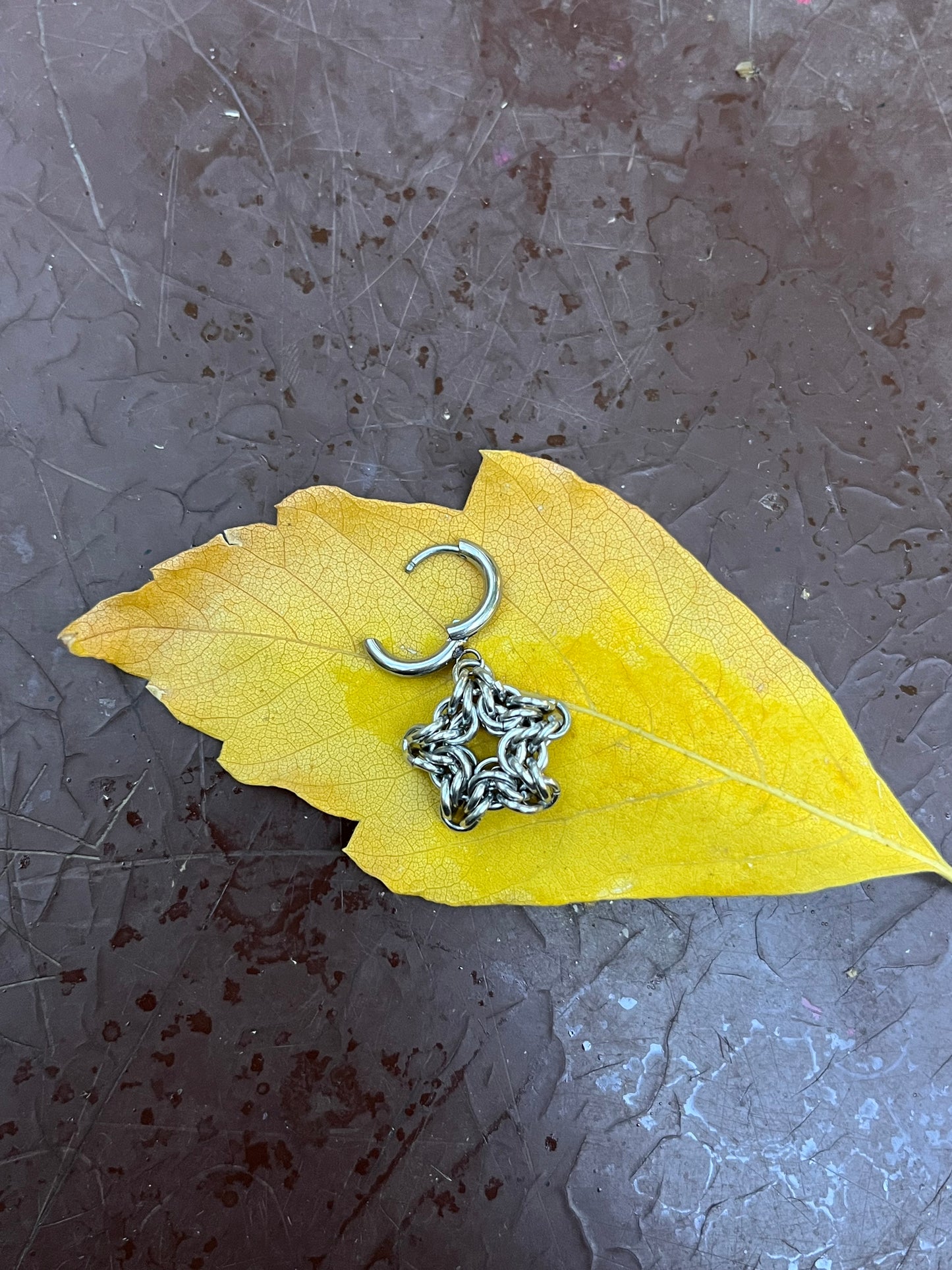 Chain Maille | Star Earring Charms