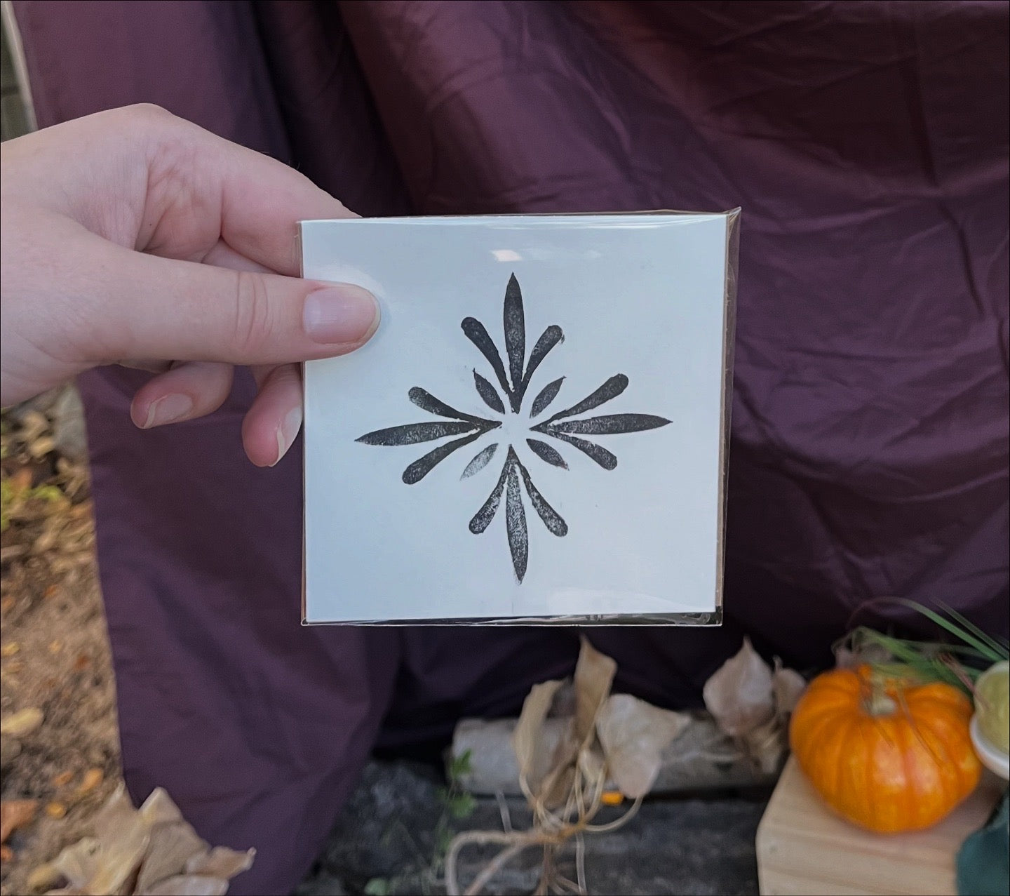 Linoprint | Gothic Ornament