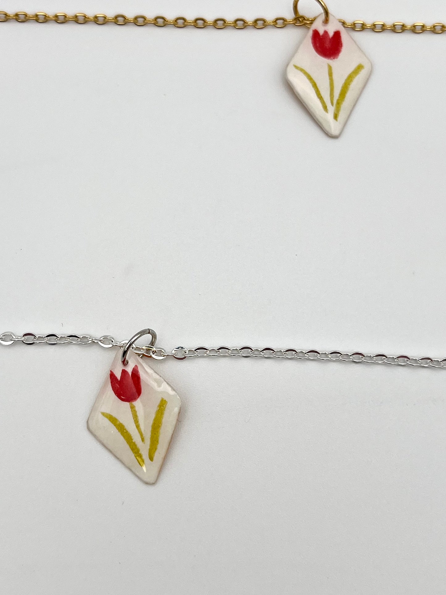 Tulip (April) | Necklace Charm