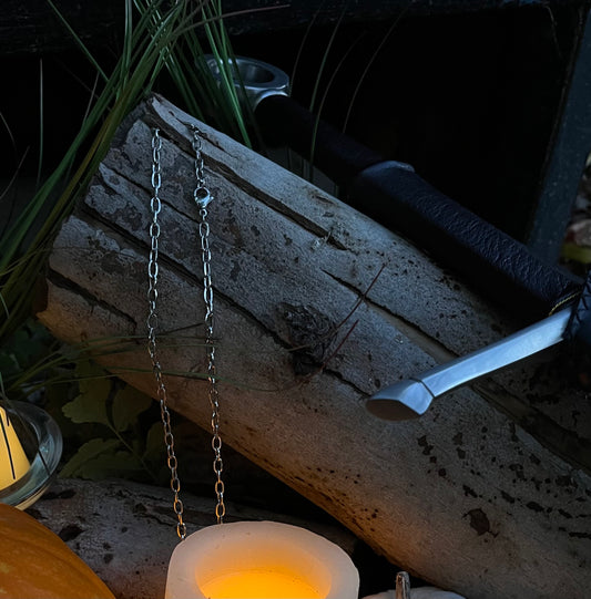 Chain Maille | O Chain Necklace