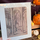 Vintage Print | Gothic Arch Sketch
