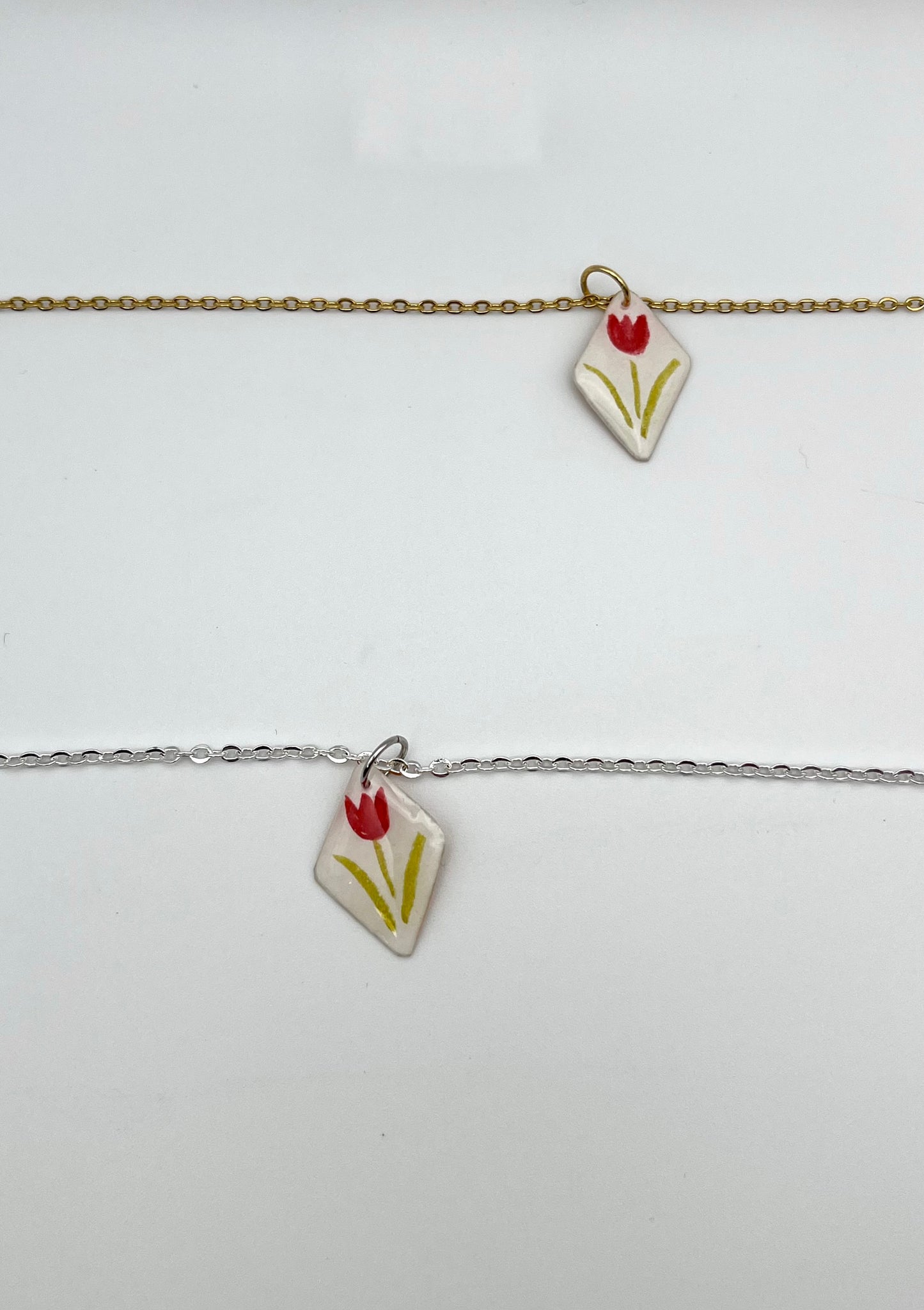 Tulip (April) | Necklace Charm