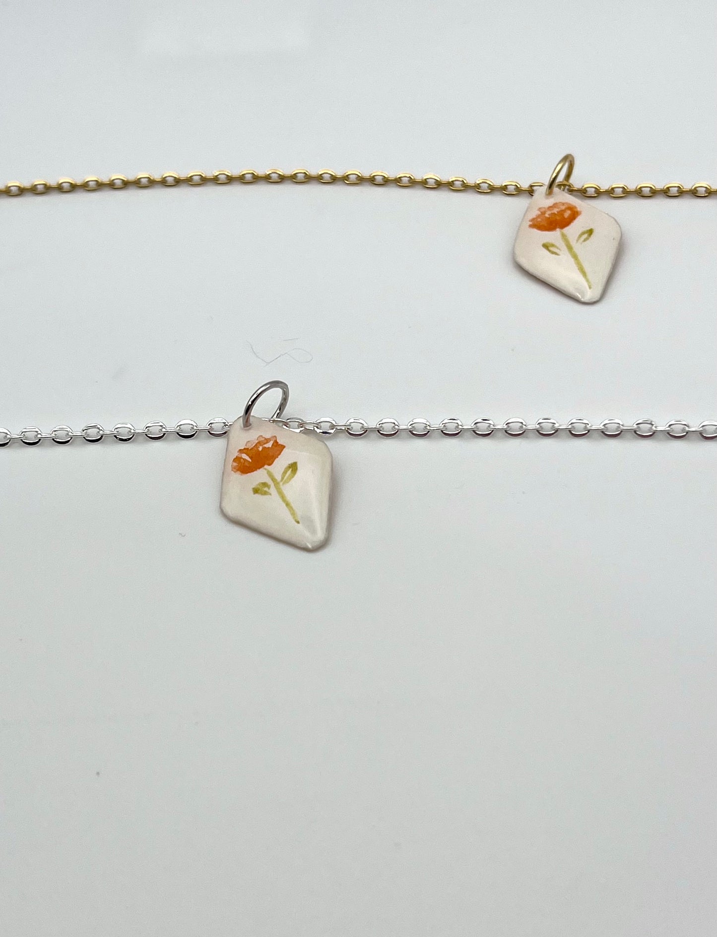 Marigold (October) | Necklace Charm