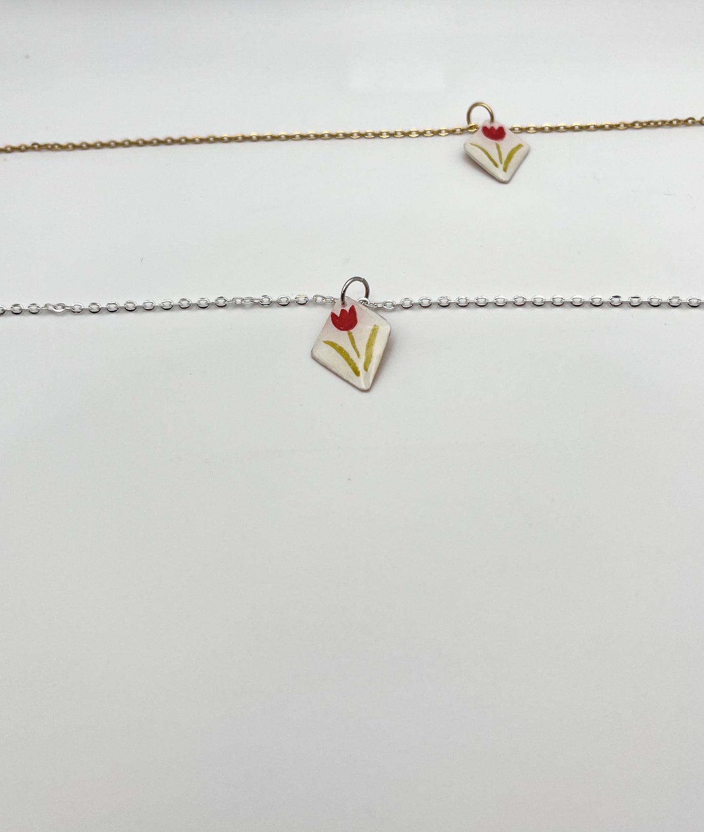 Tulip (April) | Necklace Charm