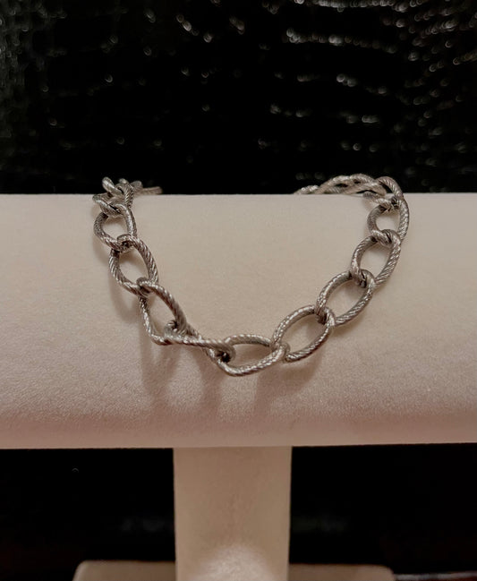 Chain Maille | Vintage Curb Chain Bracelet